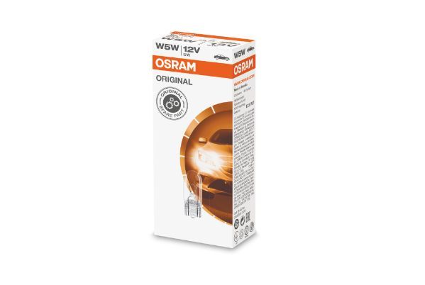 Osram 2825 накаливания 12 В 5 Вт W2.1x9.5d 1 шт.